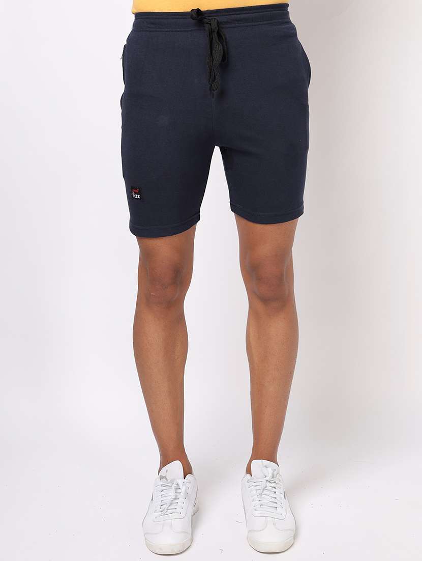 Men Pack Of 2 Solid Shorts - 20410127 -  Standard Image - 1