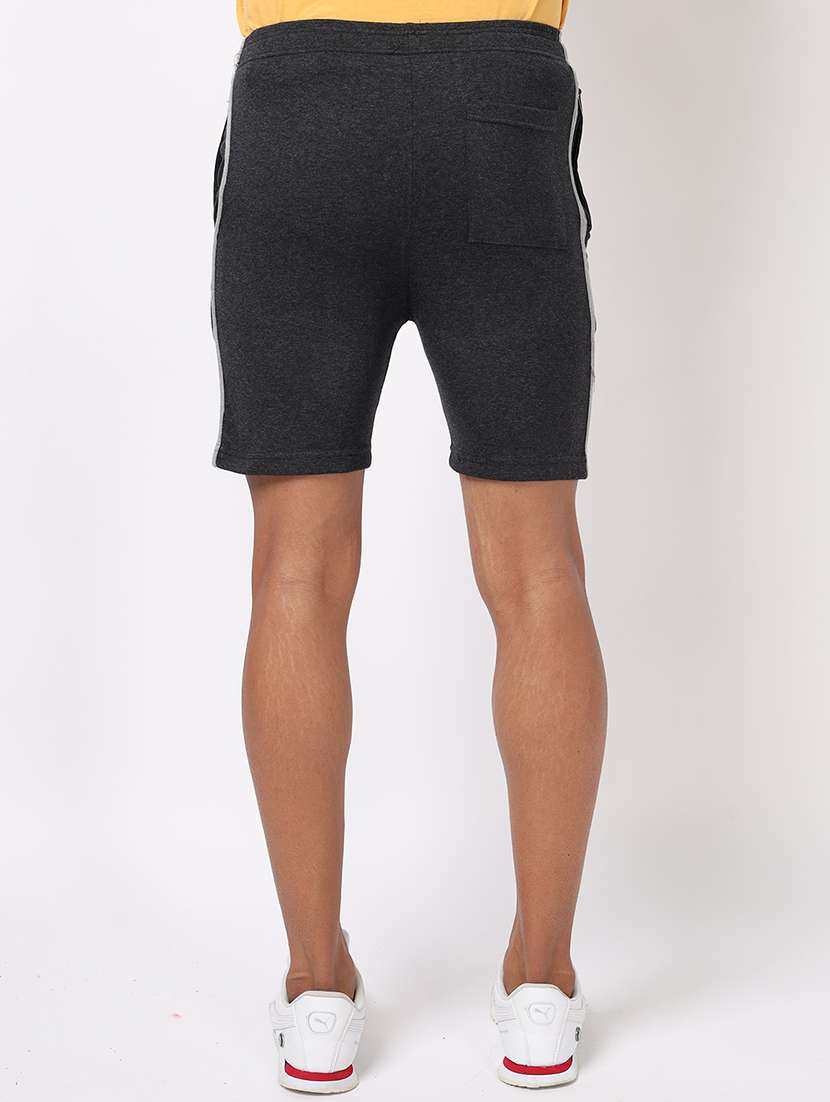 Men Pack Of 2 Solid Shorts - 20410127 -  Standard Image - 4