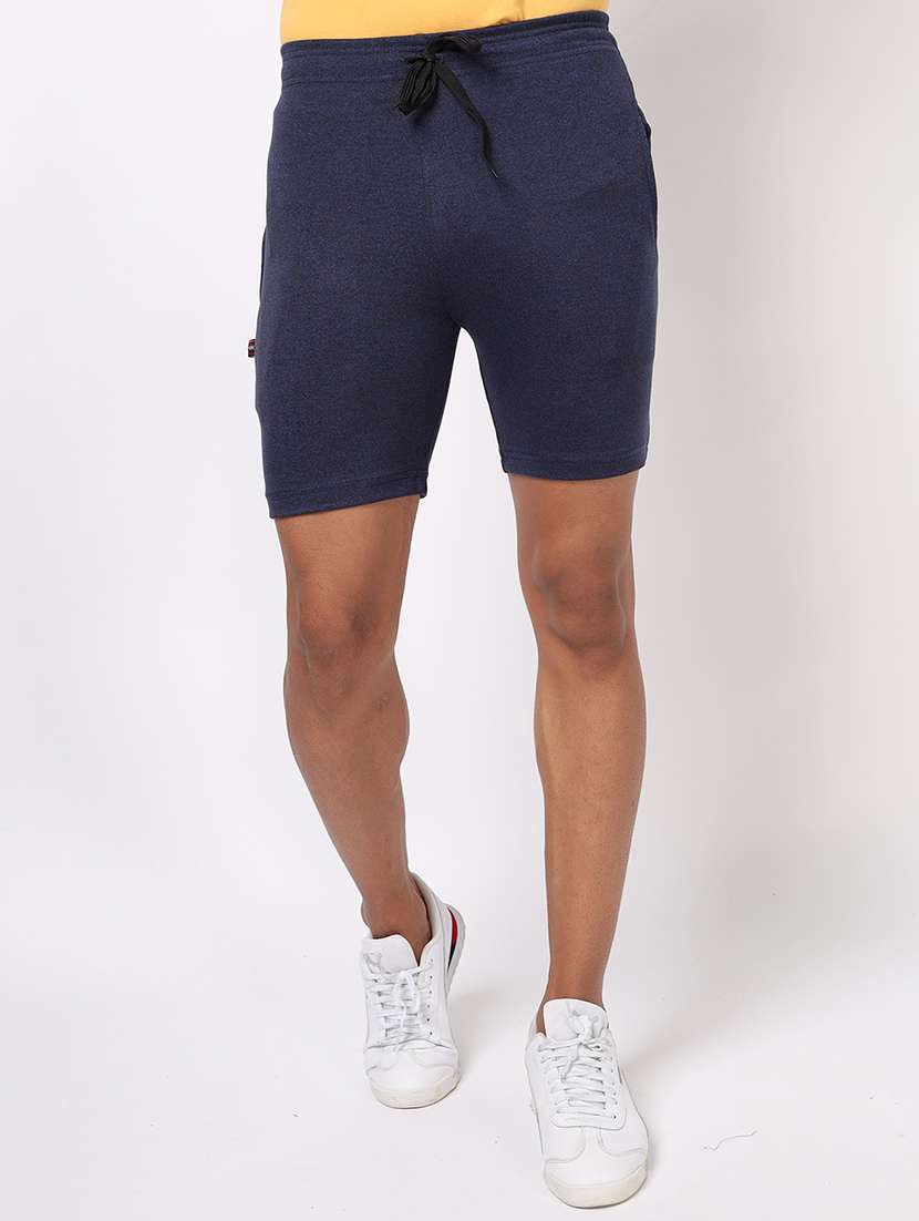 Men Pack Of 2 Solid Shorts - 20410138 -  Standard Image - 1