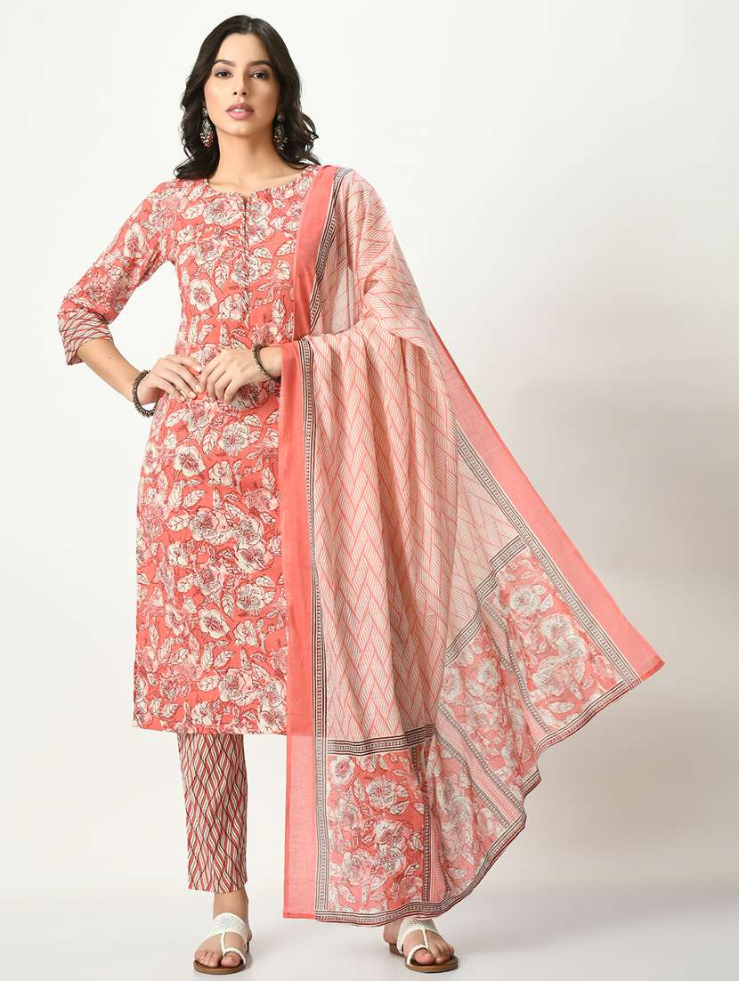 floral printed suit set - 20410460 -  Standard Image - 1