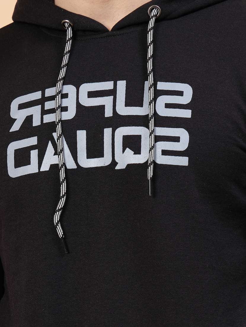 men long sleeved chest print sweatshirt - 20410858 -  Standard Image - 6