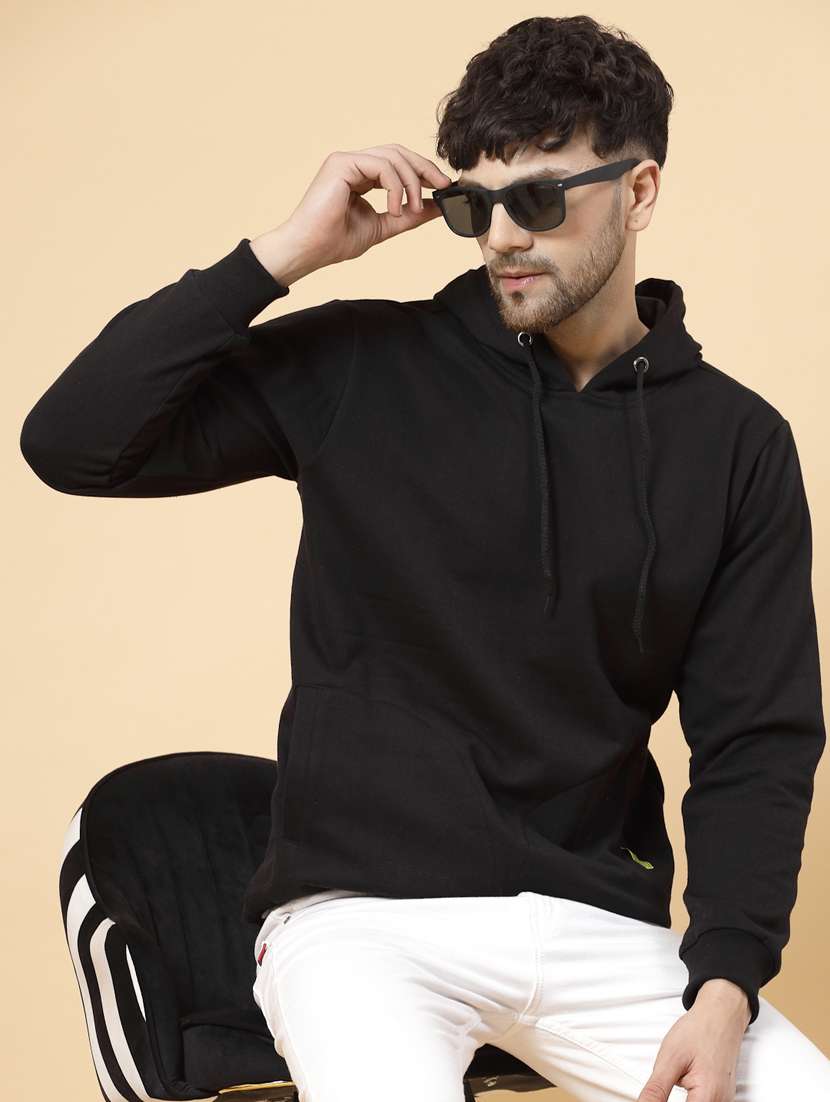 men long sleeved solid sweatshirt - 20410886 -  Standard Image - 1