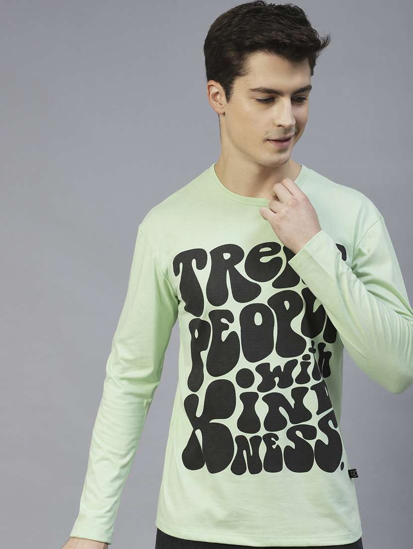 men long sleeved front printed sweatshirt - 20410924 -  Standard Image - 1