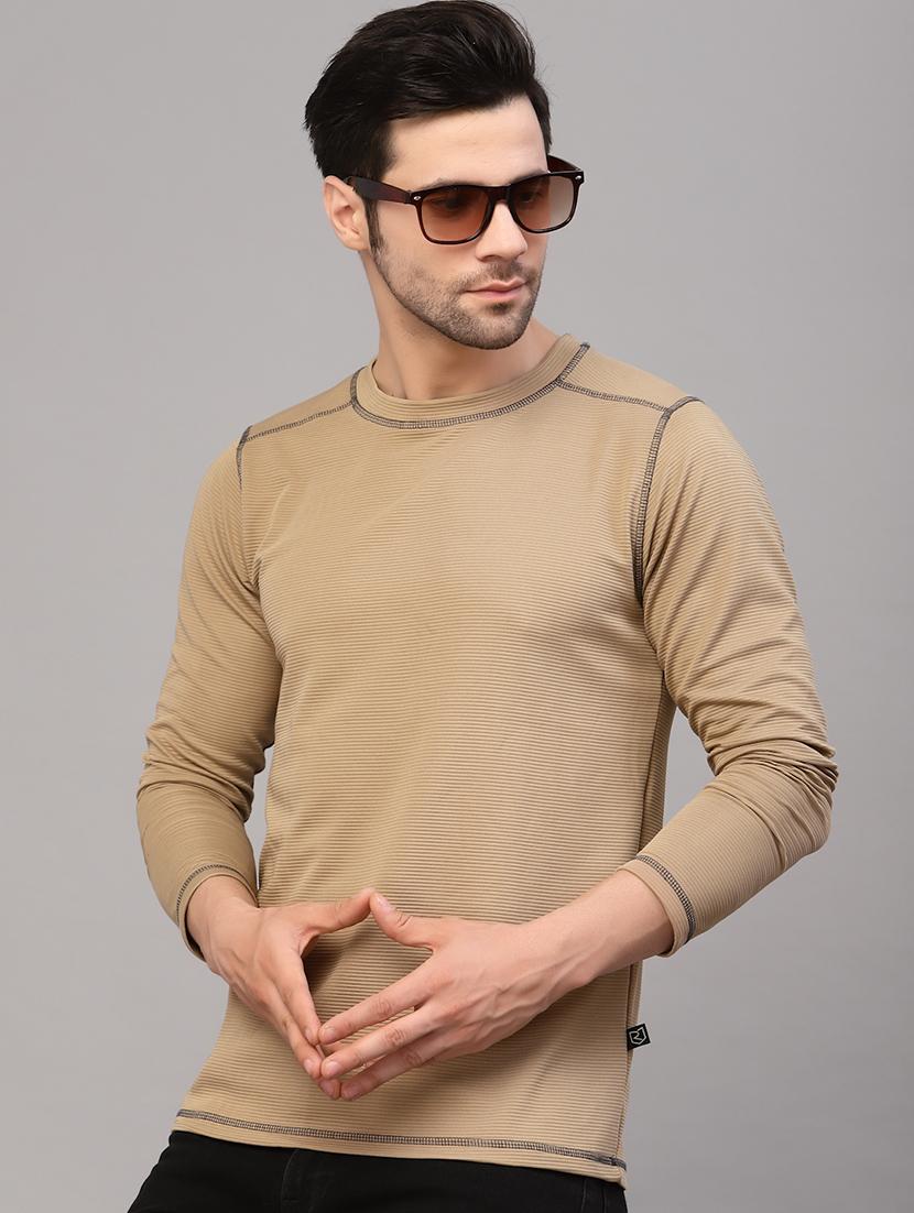 men long sleeved solid sweatshirt - 20410930 - Standard Image - 4