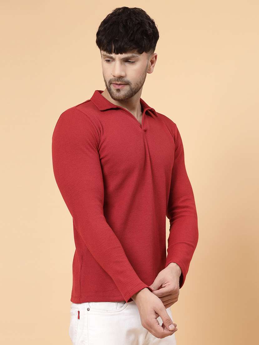 men solid polo t-shirt - 20410945 -  Standard Image - 1