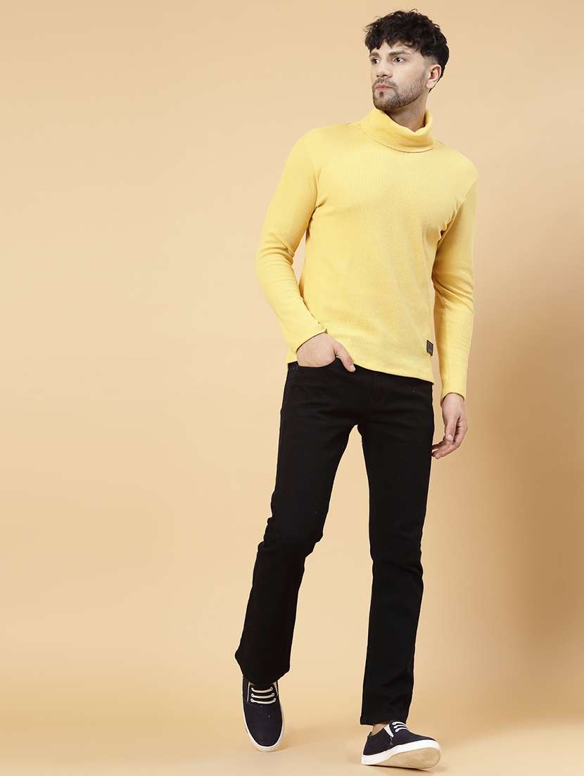 men long sleeved solid sweatshirt - 20410947 - Standard Image - 6