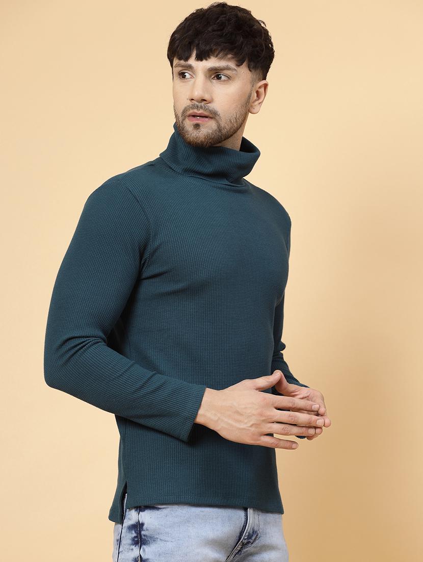 men long sleeved solid sweatshirt - 20410948 - Standard Image - 1