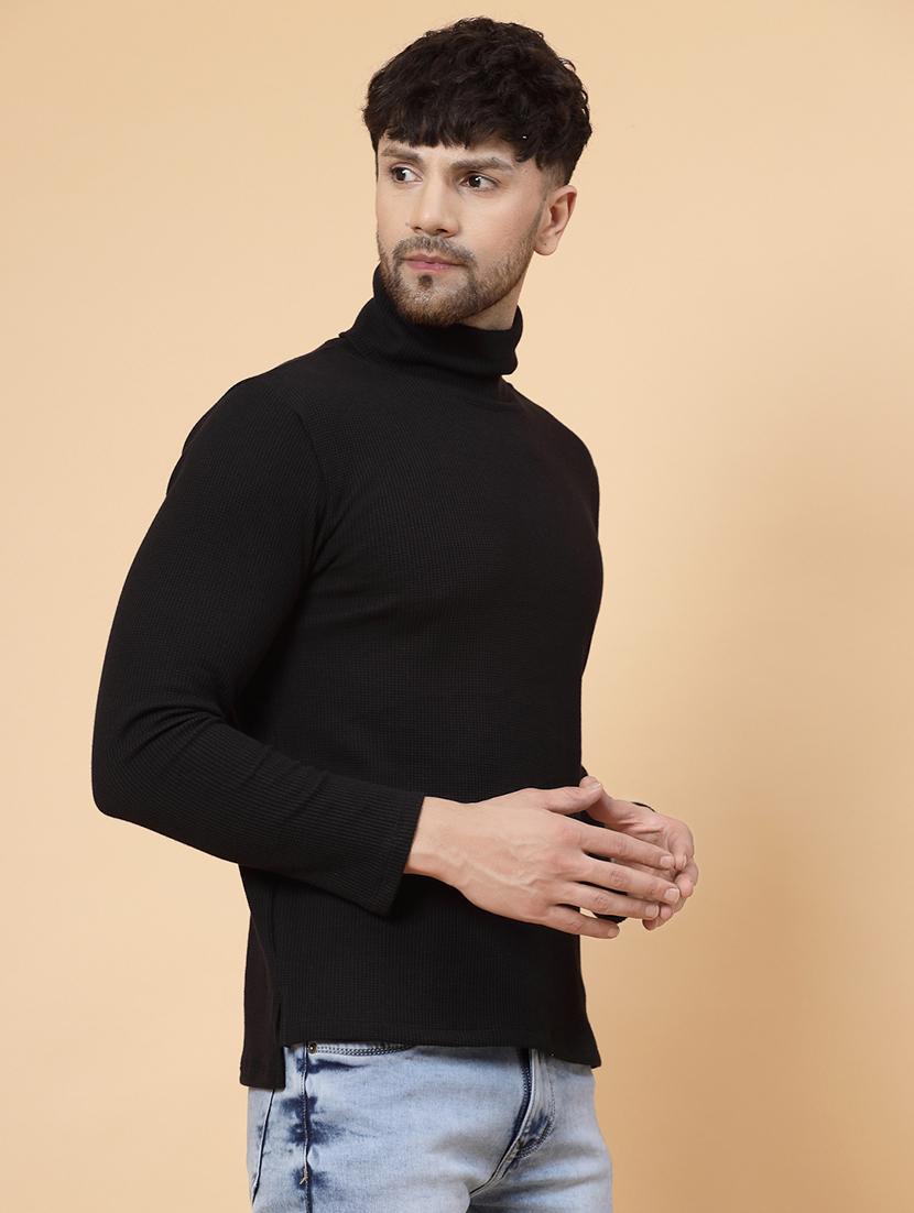 men long sleeved solid sweatshirt - 20410949 - Standard Image - 1