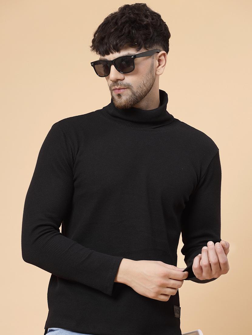 men long sleeved solid sweatshirt - 20410949 - Standard Image - 4