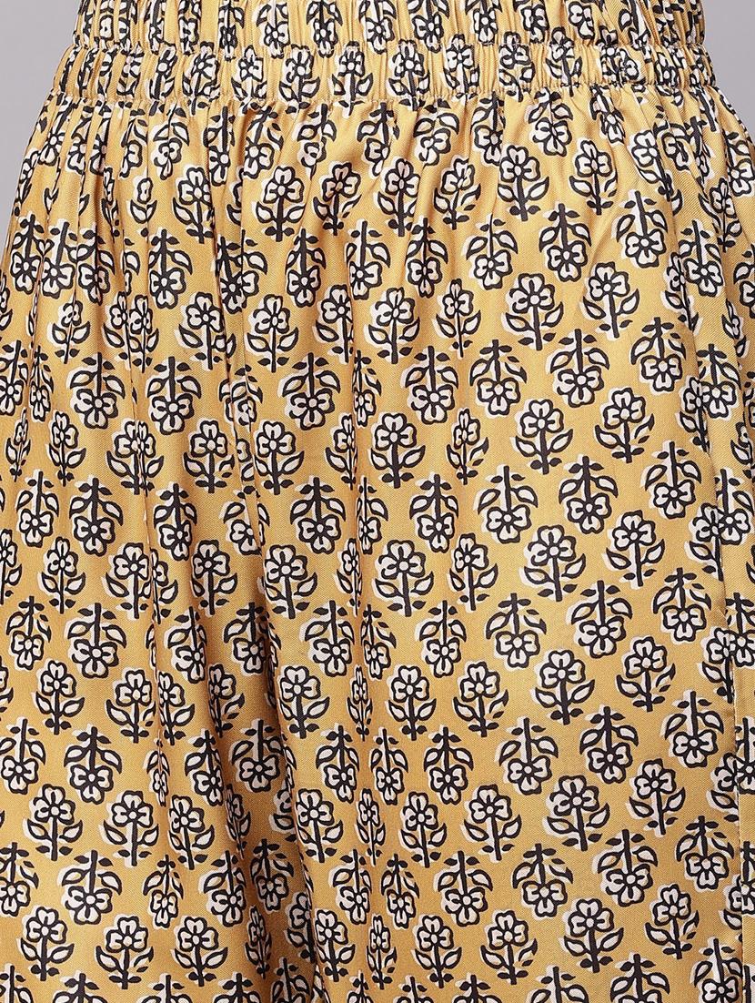 women black boat neck kurta pant set - 20410970 - Standard Image - 6