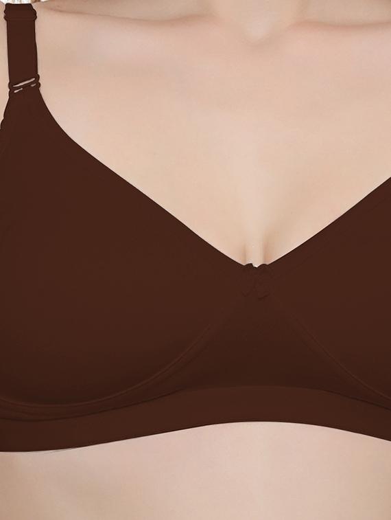 pack of 2 solid t-shirt bra - 20411225 - Standard Image - 4
