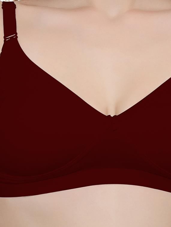 pack of 2 solid t-shirt bra - 20411231 - Standard Image - 4