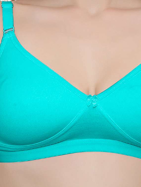 pack of 2 solid t-shirt bra - 20411234 - Standard Image - 4