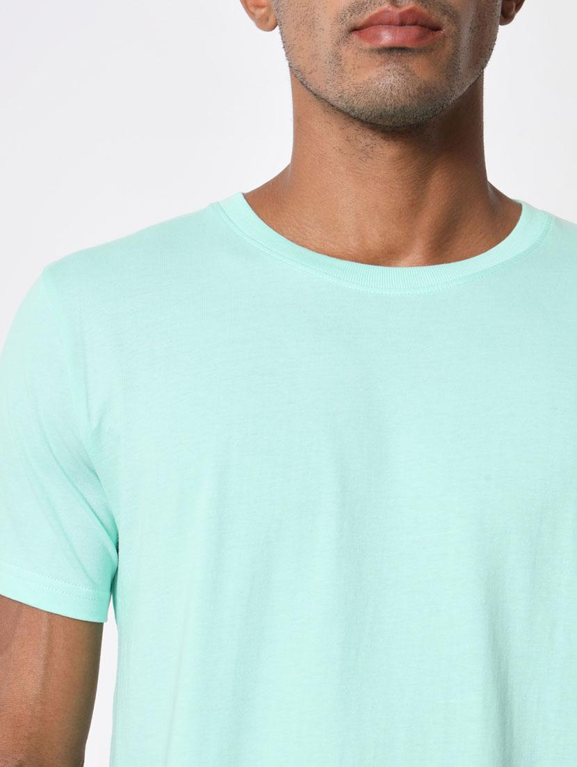 green cotton blend regular tshirt - 20411463 - Standard Image - 4