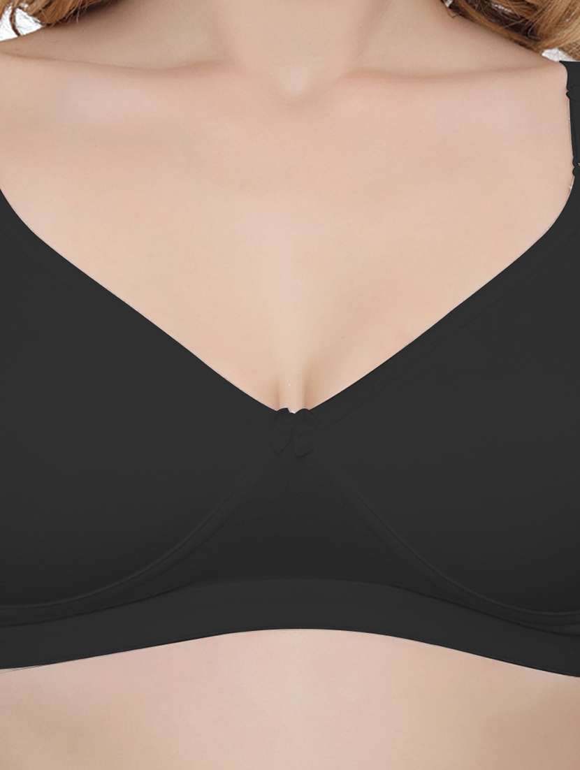 pack of 2 solid t-shirt bra - 20411887 -  Standard Image - 4