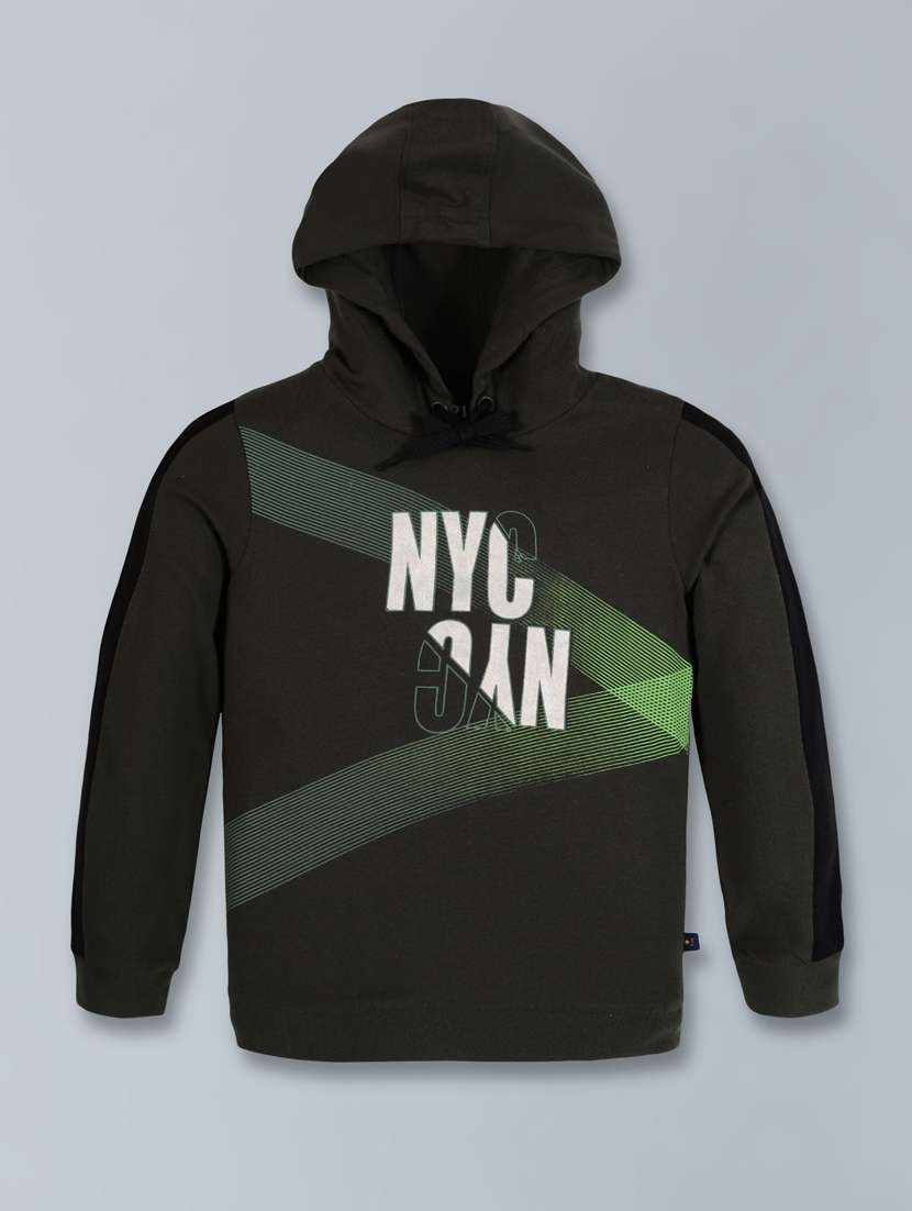 boys typography sweatshirt