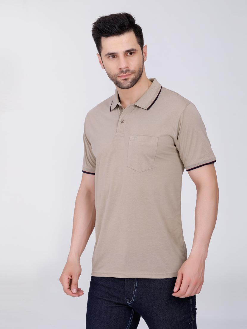men short sleeve polo t-shirt - 20412971 - Standard Image - 1