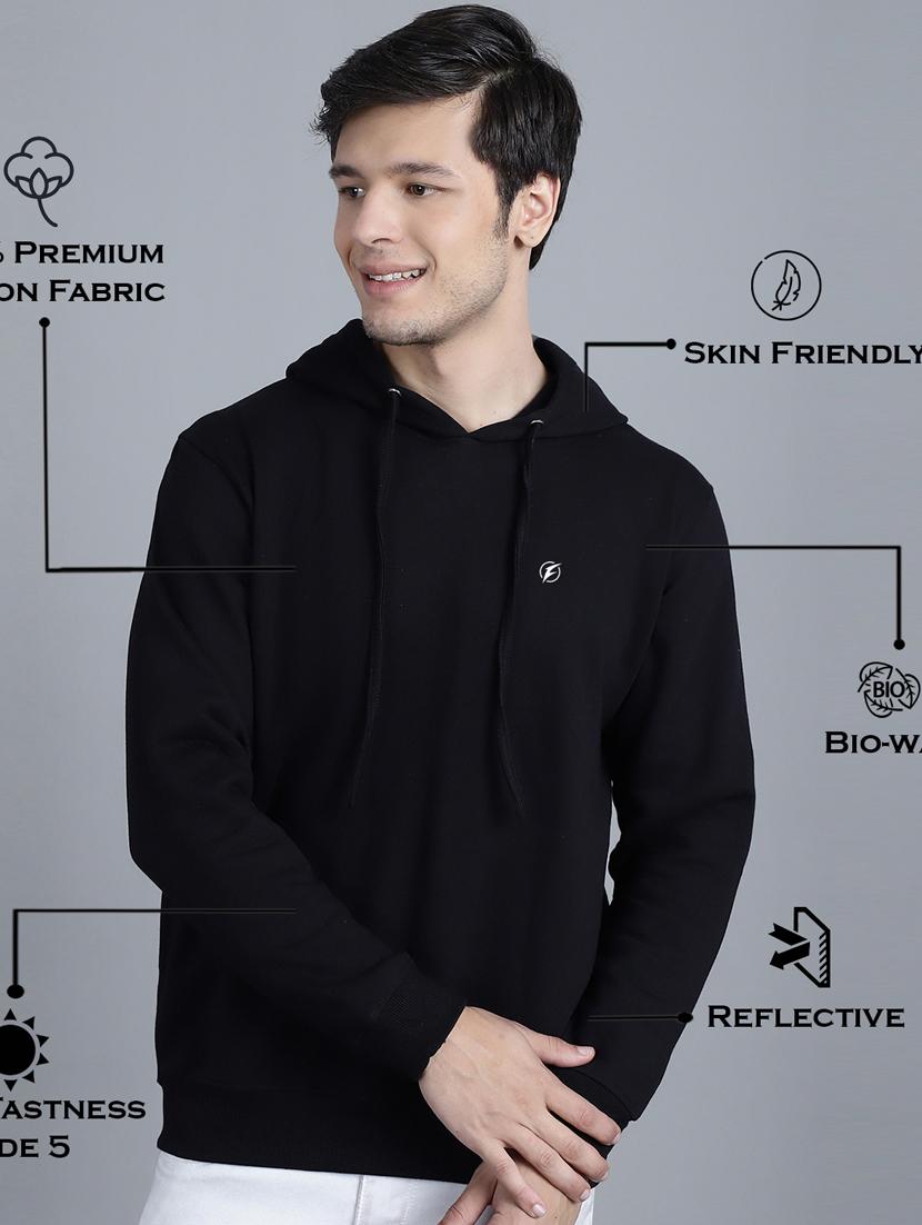 mens plain sweatshirt - 20413523 - Standard Image - 4