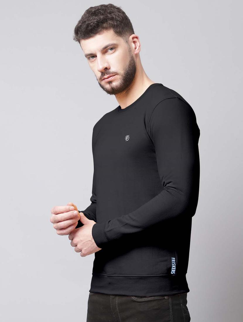 mens plain sweatshirt - 20413535 - Standard Image - 1