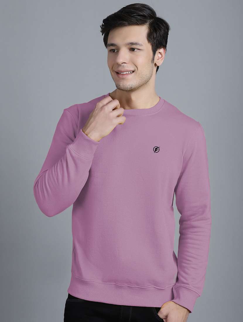 mens plain sweatshirt - 20413540 -  Standard Image - 1