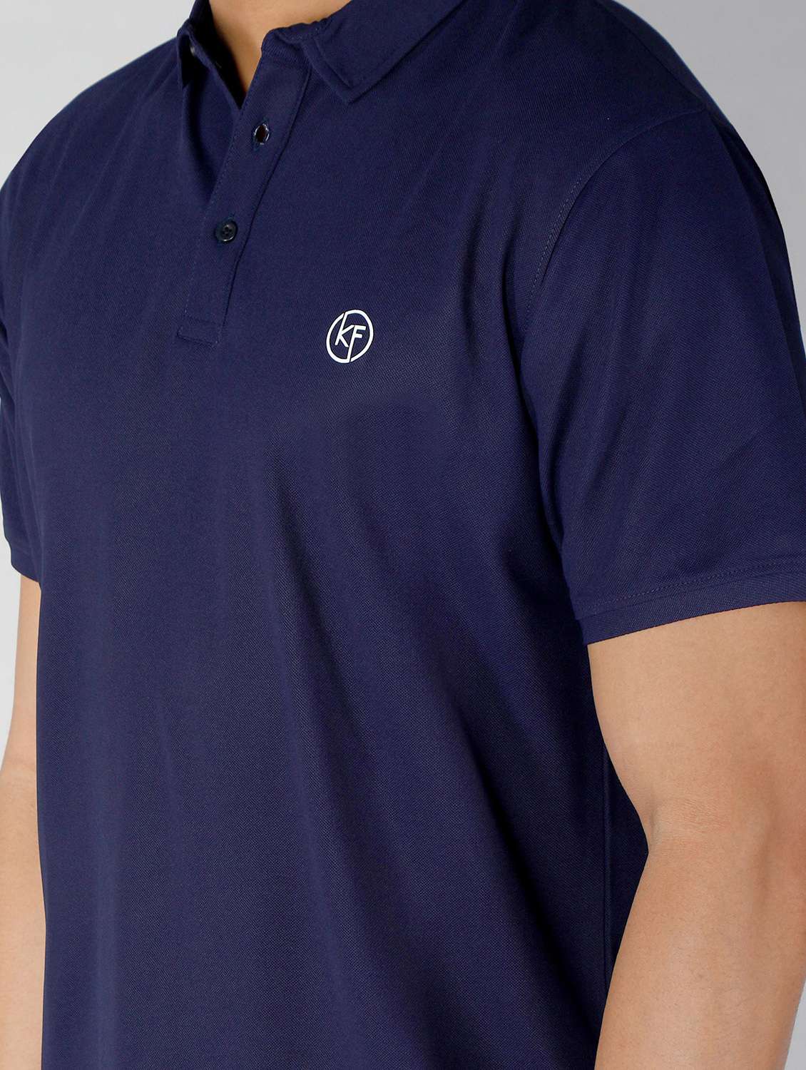 men solid cotton polo t-shirt - 20413925 -  Standard Image - 4