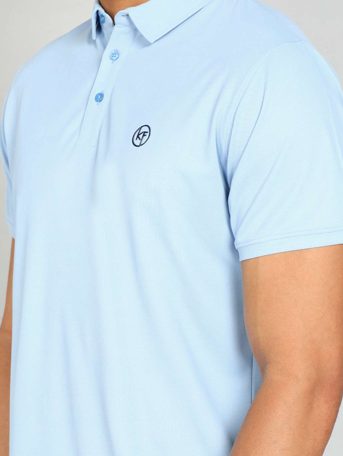 men solid cotton polo t-shirt - 20413927 -  Standard Image - 4