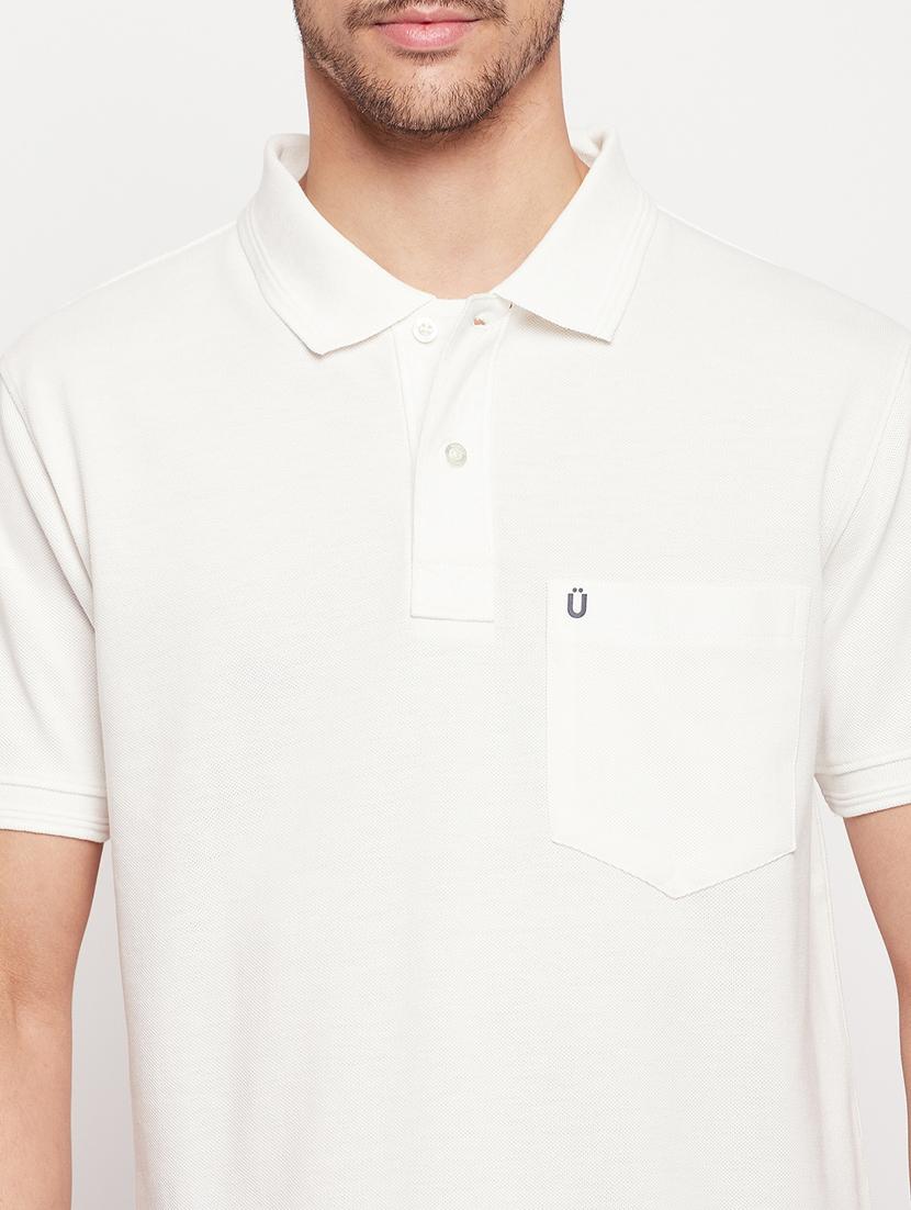 men solid cotton polo t-shirt - 20416353 - Standard Image - 4
