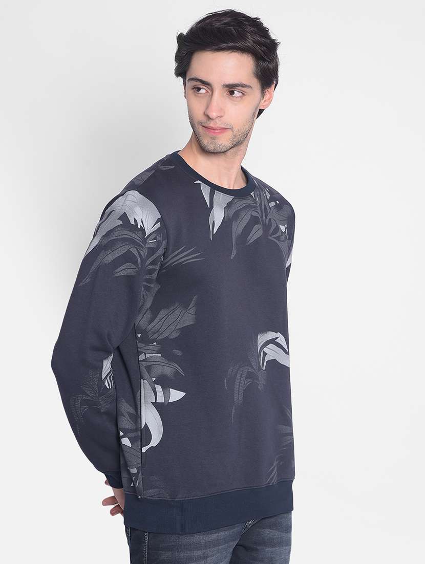 mens all over print sweatshirt - 20416983 -  Standard Image - 1