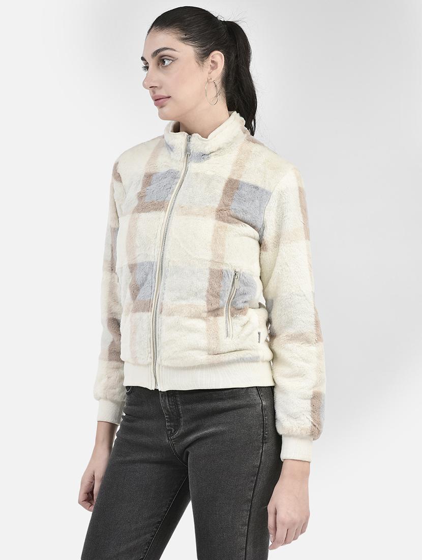 men multi color polyester fur jacket - 20417183 - Standard Image - 1