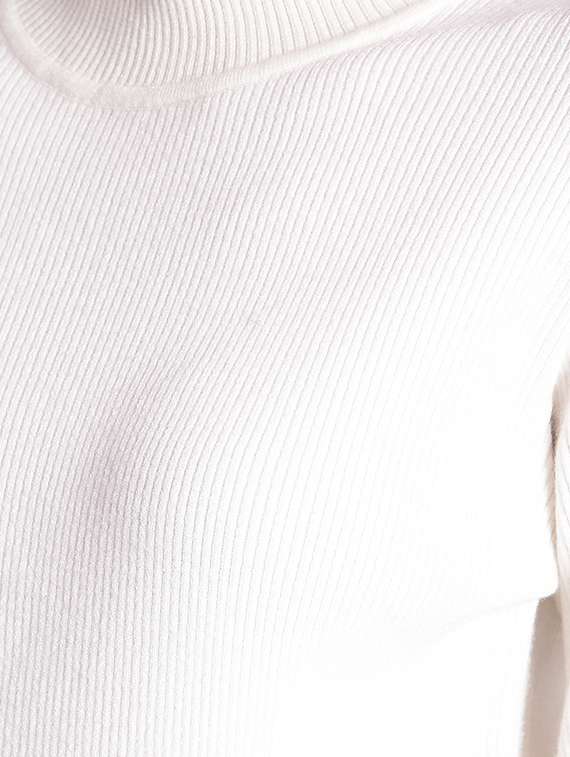 white round neck pullover - 20417264 -  Standard Image - 4