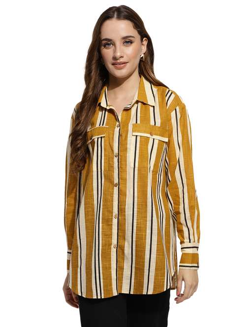 multi colored stripes regular shirt - 20418757 -  Standard Image - 0