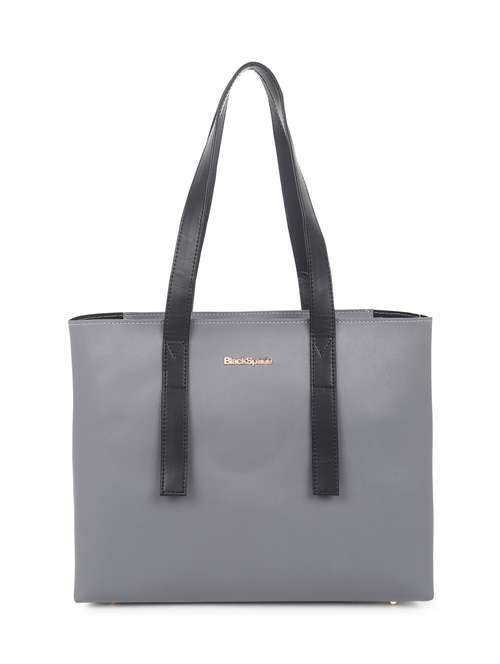 women leatherette regular tote bag - 20418942 - Standard Image - 0
