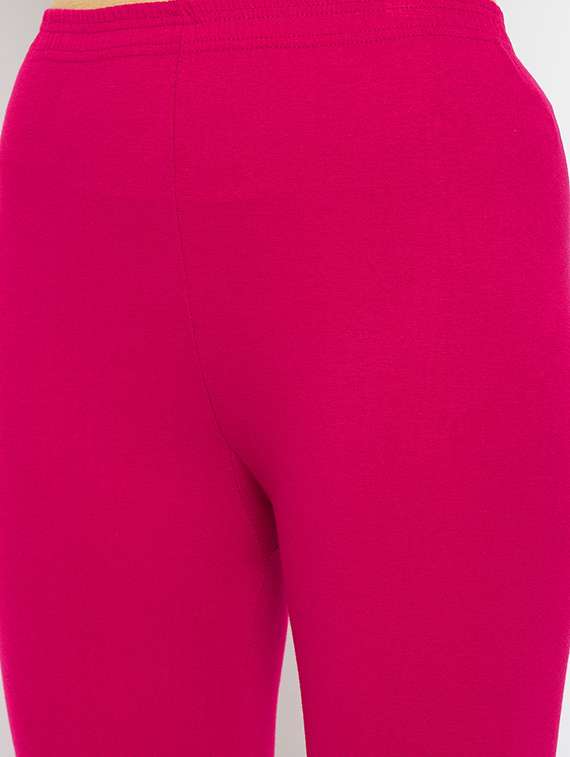 women pack of 2 solid leggings - 20418976 -  Standard Image - 4