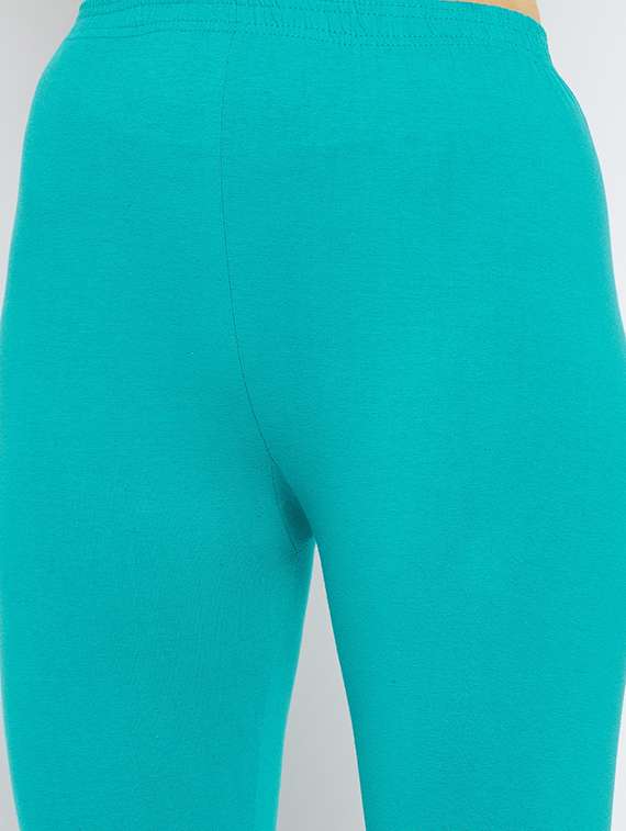 women pack of 2 solid leggings - 20418977 -  Standard Image - 4