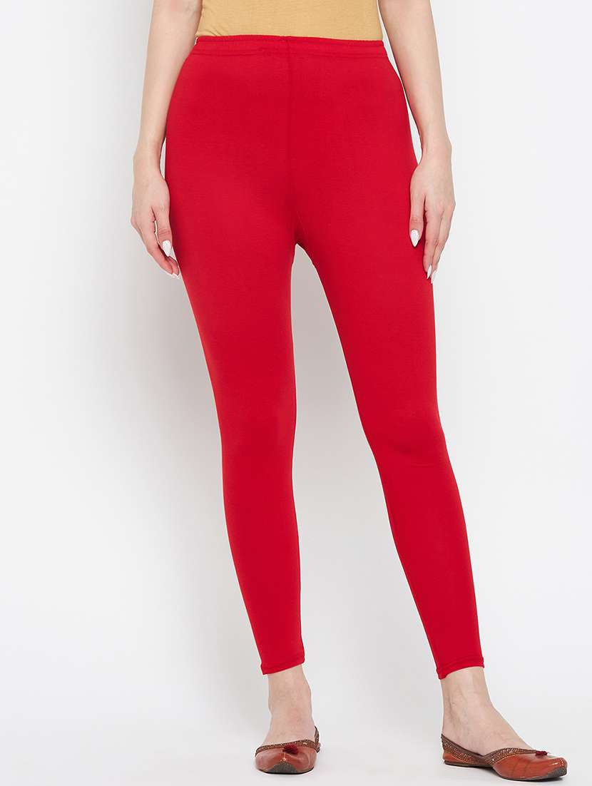 women pack of 2 solid leggings - 20418989 -  Standard Image - 1