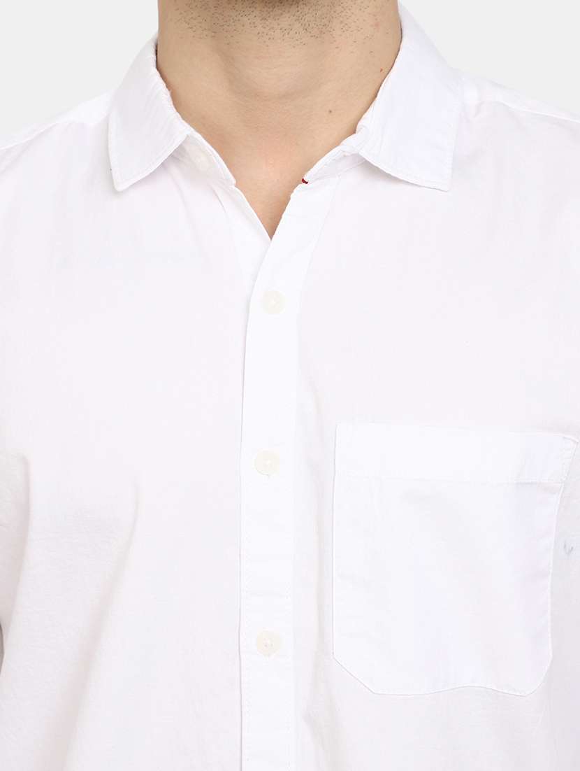 men cotton long sleeve casual shirt - 20420582 -  Standard Image - 4