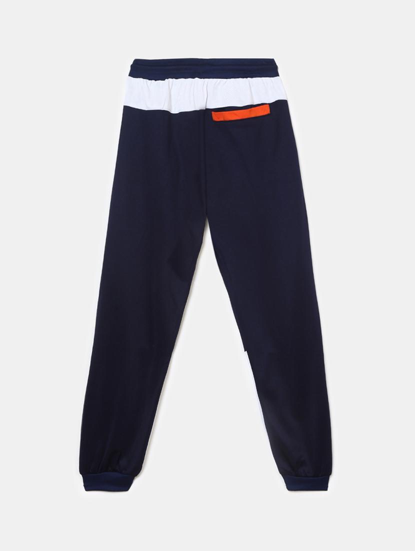 boys blue cotton casual trouser - 20421127 - Standard Image - 1