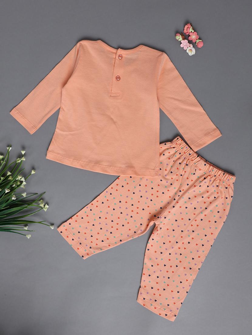 kids cotton full length twin sets - 20421331 -  Standard Image - 1