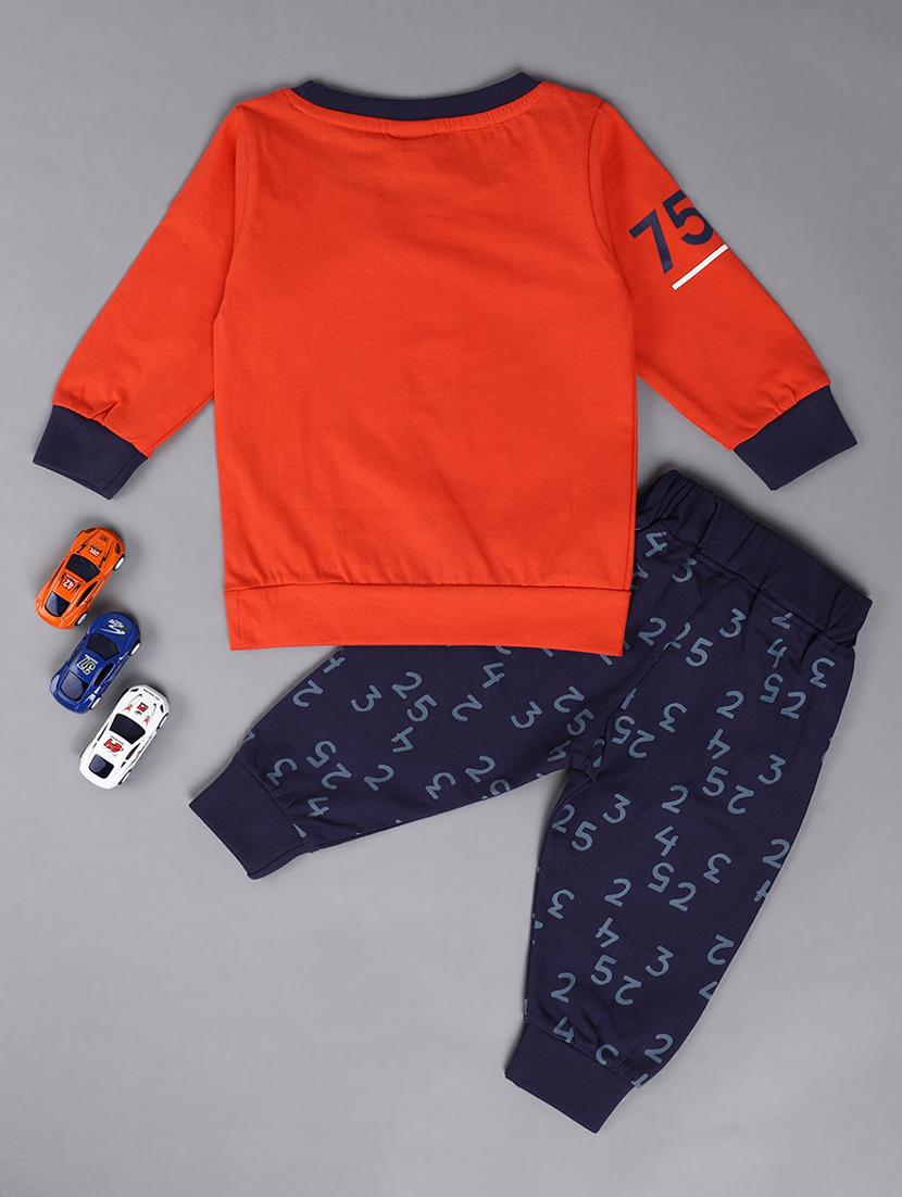 kids cotton full length twin sets - 20421334 -  Standard Image - 1