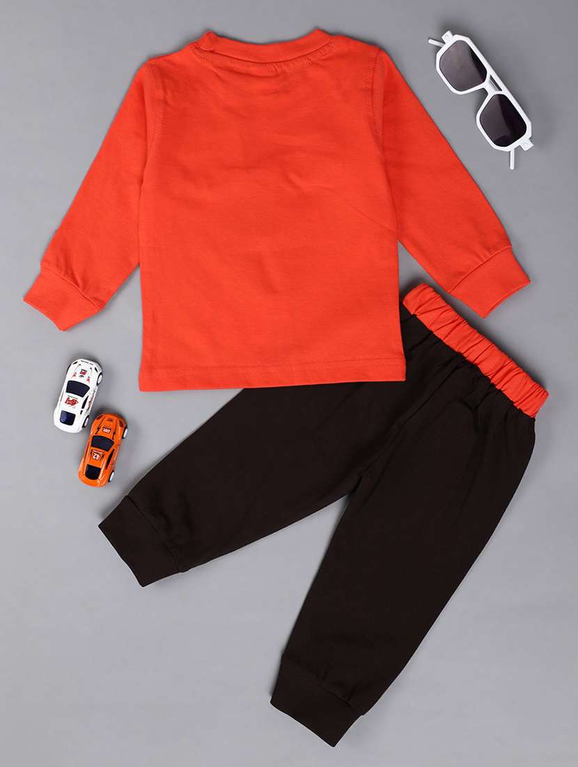 kids cotton full length twin sets - 20421356 -  Standard Image - 1
