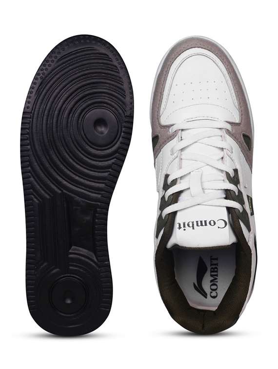 men color block lace up sneakers - 20422325 -  Standard Image - 4