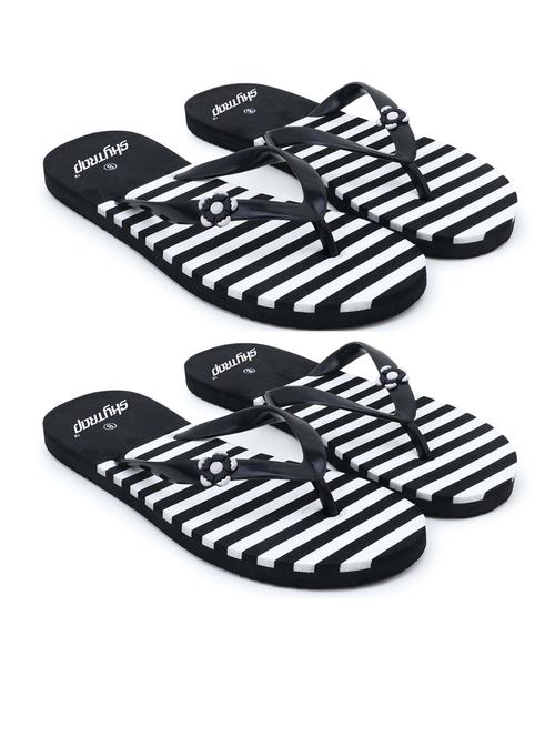 women set of 2 toe separator slippers - 20423589 - Standard Image - 0