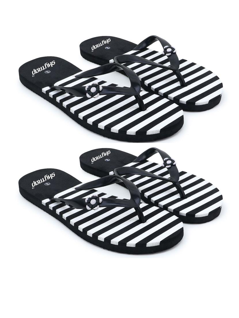 women set of 2 toe separator slippers - 20423589 - Zoom Image - 0