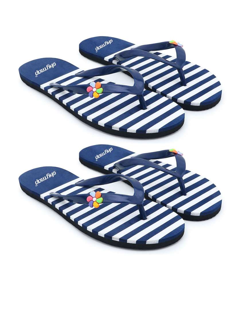 women set of 2 toe separator flip flop 