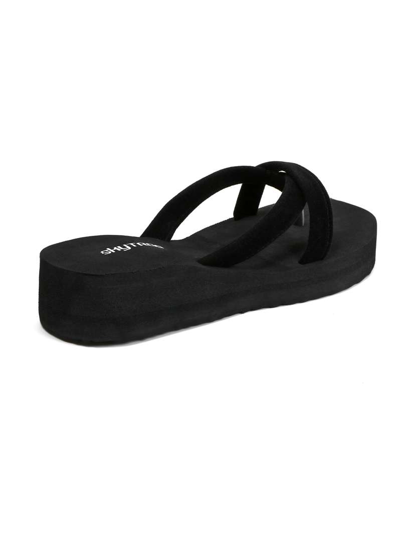 women black slip on sandal - 20423891 -  Standard Image - 1