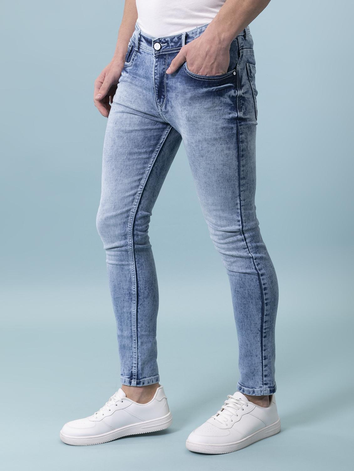 mens slim fit plain jeans - 20424552 -  Standard Image - 1