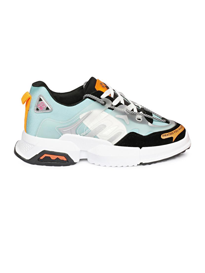 men color block purist blue lace up sneaker - 20425127 - Standard Image - 1