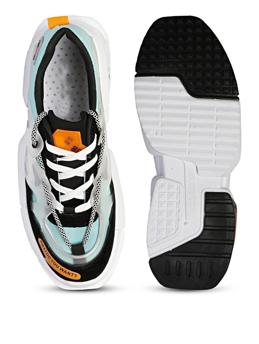 men color block purist blue lace up sneaker - 20425127 - Standard Image - 4