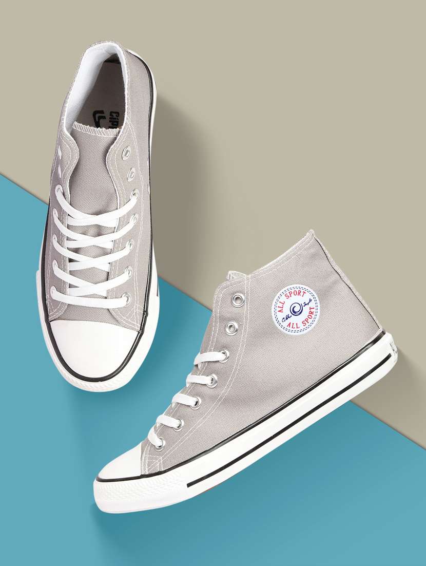 men canvas lace up sneaker