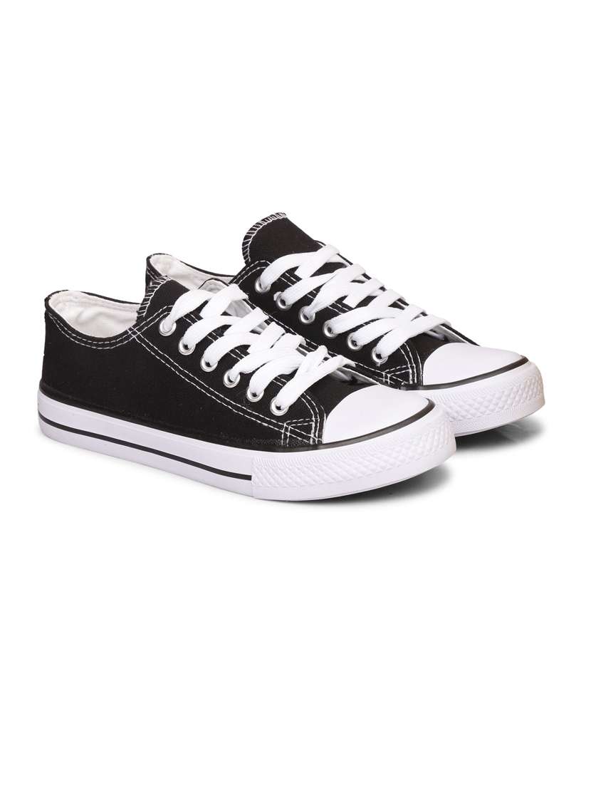 Men Canvas Lace Up Sneaker - 20425459 -  Standard Image - 1